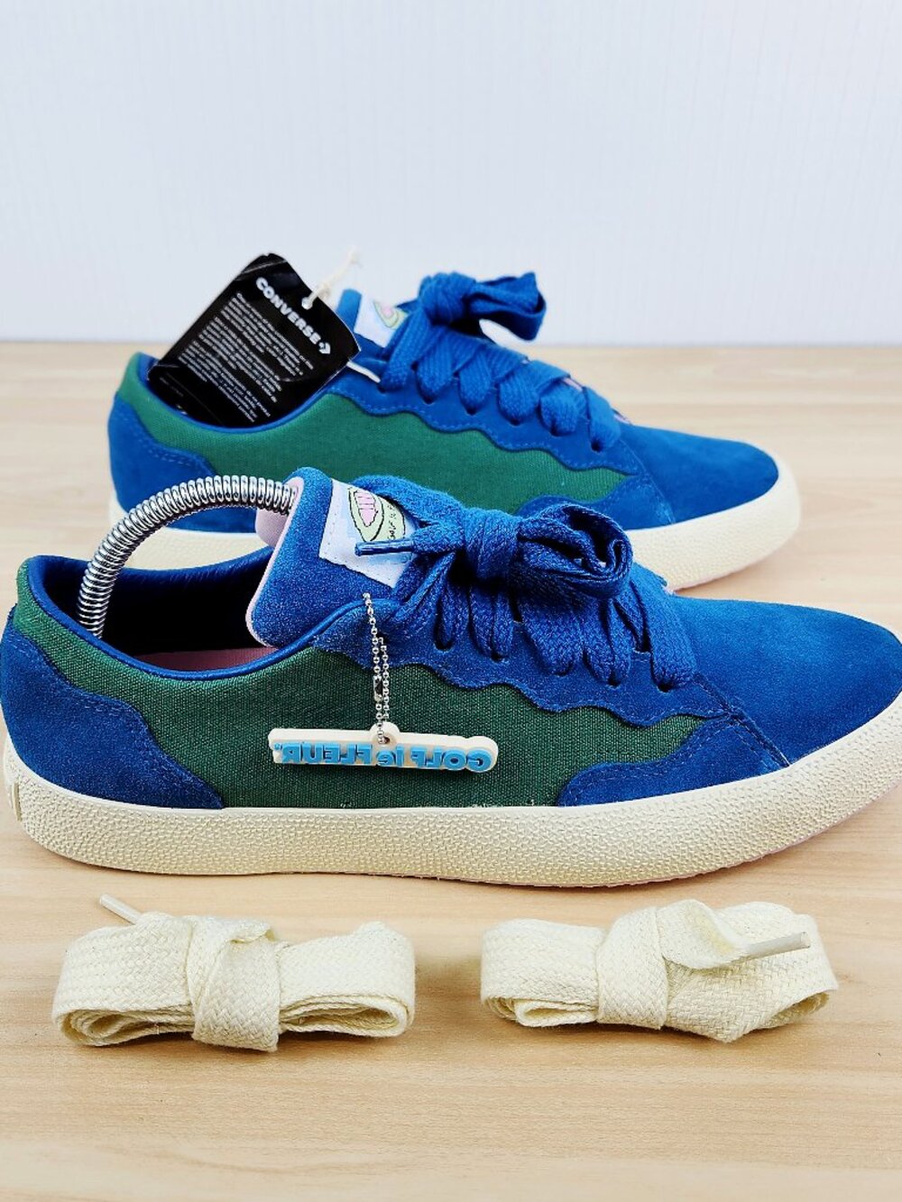 Converse x Golf Le Fleur GLF 2.0 Tyler The Creator Blue Green Mens 9.5 173188C